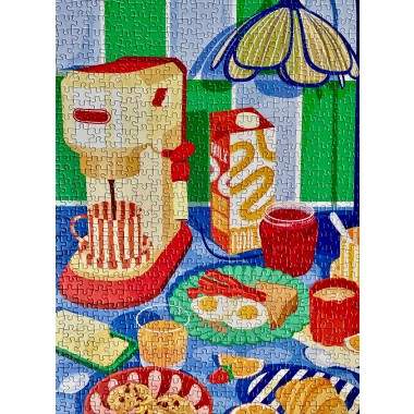 Das Puzzle Kollektiv - Puzzle "Breakfast" 1000 Teile