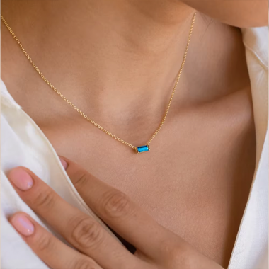 Anoa Kette Strass Sternchen