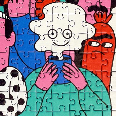 Das Puzzle Kollektiv - Puzzle "NINE AM" 500 Teile