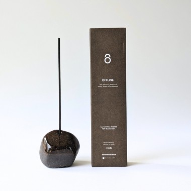 Natürliche Räucherstäbchen - Offline - Sandelholz - Handmade in Japan - raucharm - noneedformore