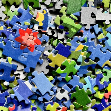 Das Puzzle Kollektiv - Puzzle "Canopy Canoeing"" 1000 Teile