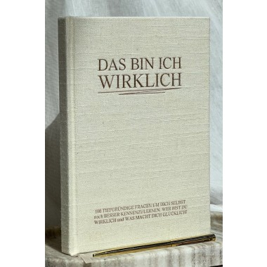 The Life Barn Das Bin Ich Wirklich Journal 100 tiefgründige Fragen zur Persönlichkeitsentwicklung