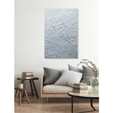 nahili ARTPRINT / POSTER "Geometric Winter" Eis Fotografie in grau - Druck (DIN A1/A3 & 50x70cm)