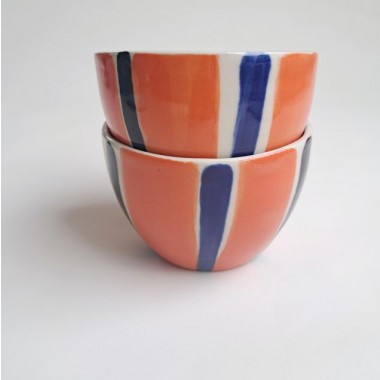Skelini - orange Cappuccino Tasse