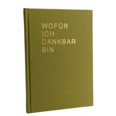 The Life Barn Dankbarkeitstagebuch "Wofür Ich Dankbar Bin" grün