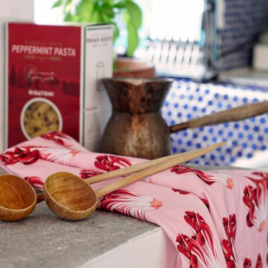 PEPPERMINT PRODUCTS RADICCHIO & PORRI | GESCHIRRTÜCHER aus Baumwolle | 2er Set | Roman Luyken |  Peppermint Products
