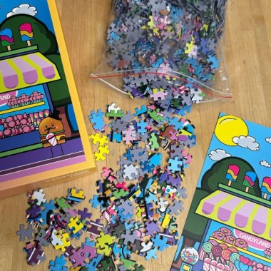 SUNSHINE PUZZLES CANDYLAND, 1000 Teile Puzzel