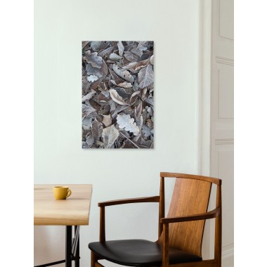 nahili ARTPRINT/POSTER "winter is Close" (DIN A1/A3 & 50x70cm) Wald Blätter Winter