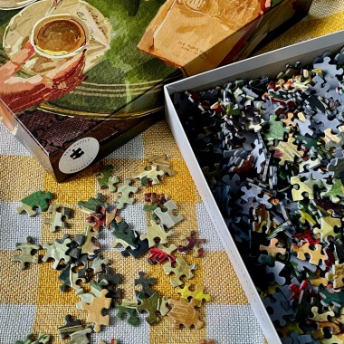 Das Puzzle Kollektiv - Puzzle "Café et croissants" 500 Teile