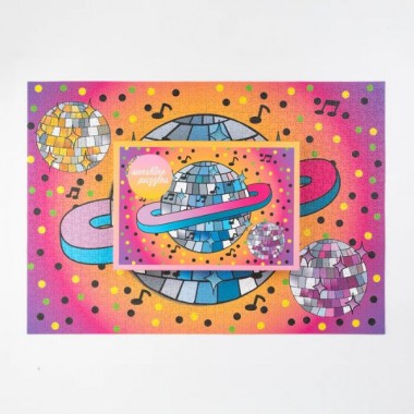 Disco, 1000 Teile Puzzle, Sunshine Puzzles