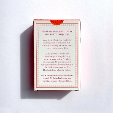 Chaoskarten Karmakarten Hochzeit