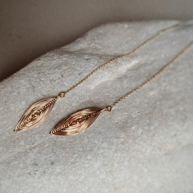 IDA PING JEWELRY // DURCHFÄDLER 14 K GOLD FILLED*