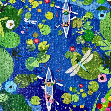 Das Puzzle Kollektiv - Puzzle "Canopy Canoeing"" 1000 Teile