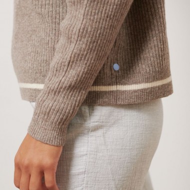 Ecodesign Pullover BIBI aus Sartuul-Wolle (natur dunkel) von wildes.