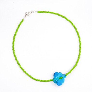 »Crystal Blue« - Kette von pinapina