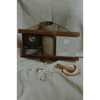 Postkarten Set Mondkalender 2027 Beige // ShellyCreates