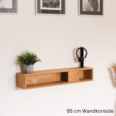 Wandkonsole Eichenholz | ORIGINAL 95 cm