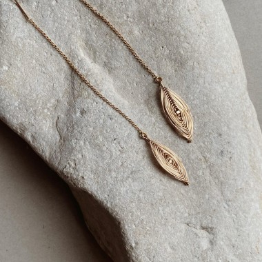 IDA PING JEWELRY // DURCHFÄDLER 14 K GOLD FILLED*