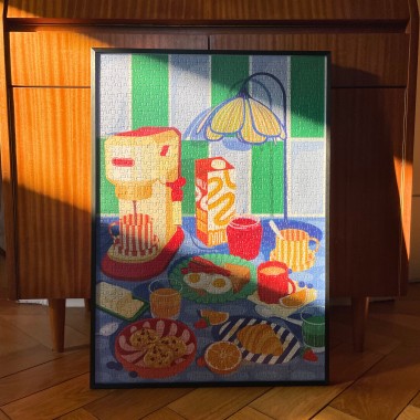 Das Puzzle Kollektiv - Puzzle "Breakfast" 1000 Teile