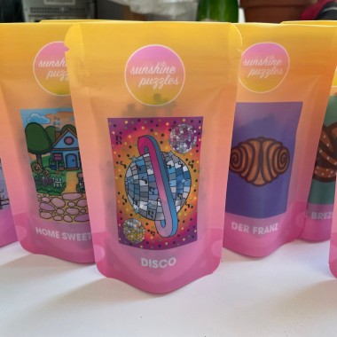 Sunshine Puzzles, Die Brezel, 99 Teile Mini Puzzle