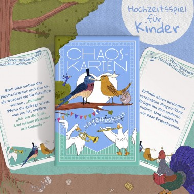 Hochzeitsspiel Pack 1 - 240 Chaoskarten Aufgaben für eine unvergessliche Hochzeit