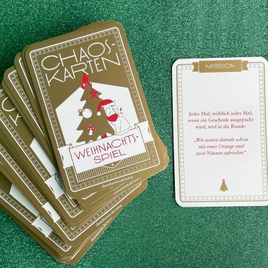 Chaoskarten Weihnachtsspiel