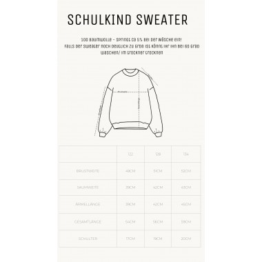 Schulkind Sweater I melots