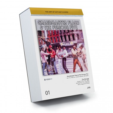Tischkalender The Art of Hip Hop Covers