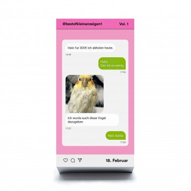 Best-of Kleinanzeigen Kalender: Vol. 1  