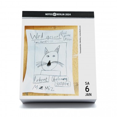 Tischkalender Notes of Berlin 2024