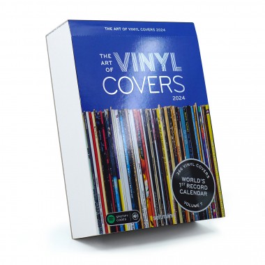 Tischkalender The Art of Vinyl Covers 2024
