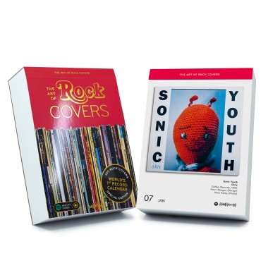 Tischkalender The Art of Rock Covers