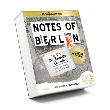 Notes of Berlin 2025 Kalender (Foto-Abreißkalender)
