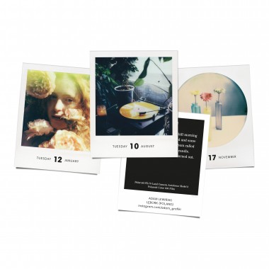 Photodarium 2027
Polaroid-Tischkalender