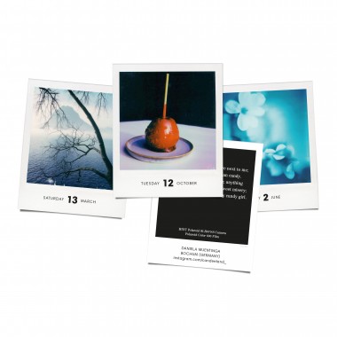 Photodarium 2027
Polaroid-Tischkalender