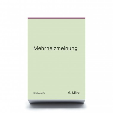 Denkeschön
Jeden Tag ein kreatives Wortspiel