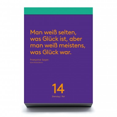 Denkpause 2027
Tagesabreißkalender