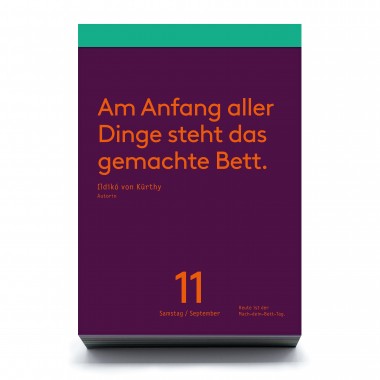Denkpause 2027
Tagesabreißkalender
