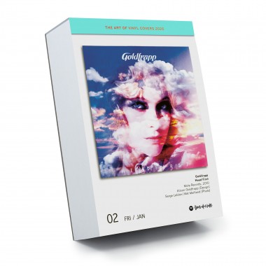 The Art of Vinyl Covers 2026 (Tagesabreißkalender )