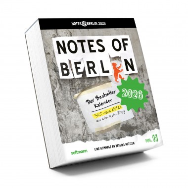 Notes of Berlin 2026 (Tagesabreißkalender)