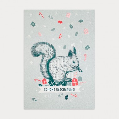 Feingeladen / LOVELY BEASTS / Squirrel / Schöne Bescherung! / A5