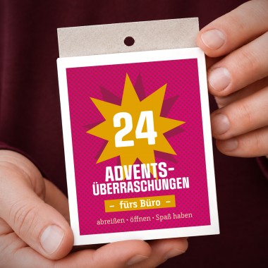 Überraschungs-Büro-Adventskalender // sperlingB.design