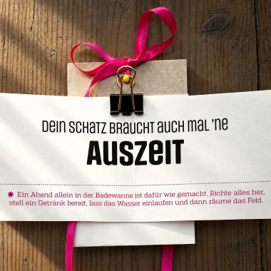 Adventskalender für Paare // sperlingB.design