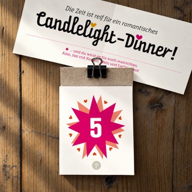 Adventskalender für Paare // sperlingB.design