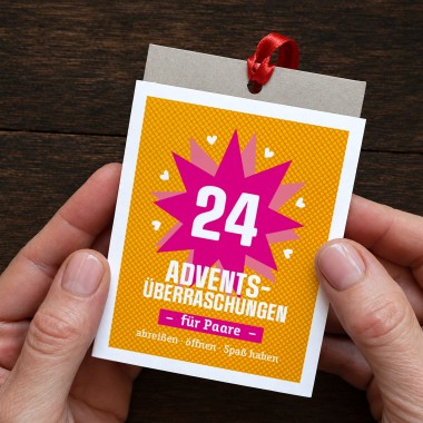 Adventskalender für Paare // sperlingB.design