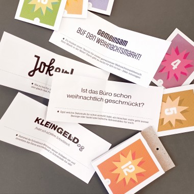 Überraschungs-Büro-Adventskalender