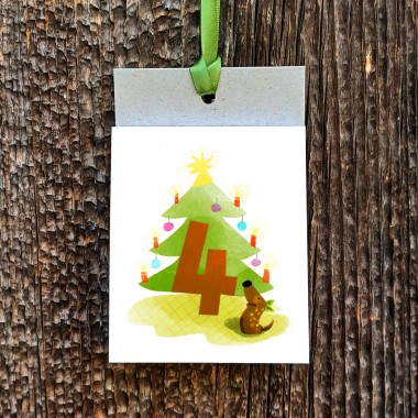 Adventskalender zum Knobeln, Rätselspaß für Kinder ab 8 Jahren // sperlingBdesign