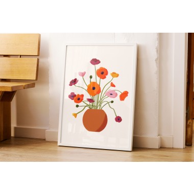 Mohnblumen / Print A4, A5 / Svea Hansohn Illustration