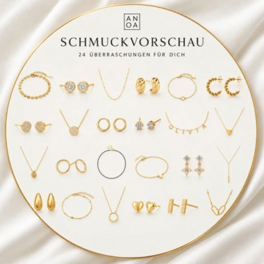 Anoa Personalisierter Schmuck Adventskalender 2026
