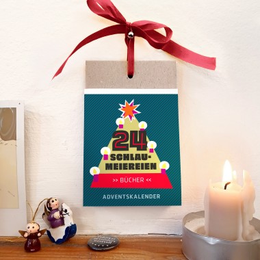 Schlaumeier-Adventskalender „Bücher“ – 24 Rätsel für Buchliebhaber